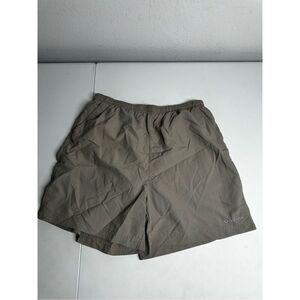 Naviskin Mens Running Shorts Elastic Waist Tan Mesh Sz M See Description